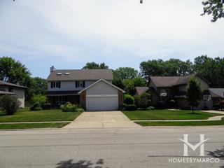 Hilltop subdivision in Streamwood, IL