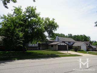 Hilltop subdivision in Streamwood, IL