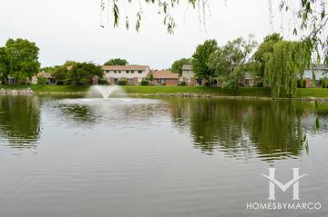 Orchard Place subdivision in Glen Ellyn, IL