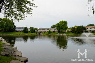 Orchard Place subdivision in Glen Ellyn, IL