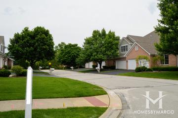 Orchard Place subdivision in Glen Ellyn, IL