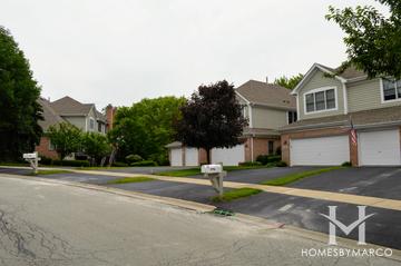 Orchard Place subdivision in Glen Ellyn, IL