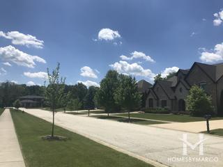Crystal Creek Estates subdivision in Homer Glen, IL