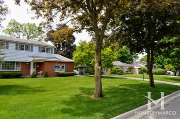 Fairway Estates subdivision in Wheaton, IL