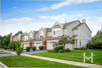 Photos of Heatherstone East subdivision in Naperville, IL