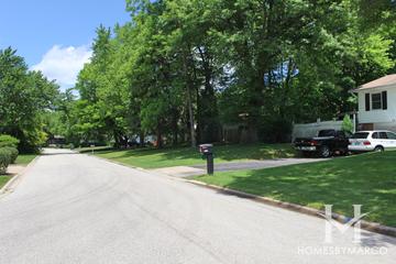 Timber Lane Estates subdivision in Libertyville, IL