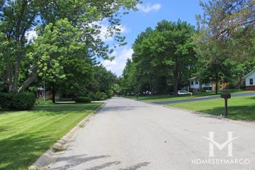 Timber Lane Estates subdivision in Libertyville, IL