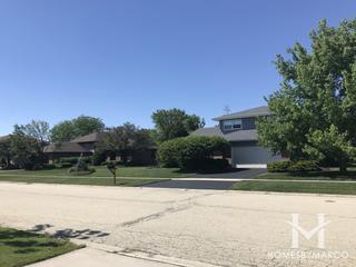 Twin Lakes subdivision in Homer Glen, IL