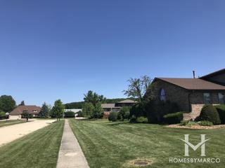 Twin Lakes subdivision in Homer Glen, IL
