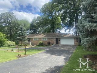 Town Acres subdivision in Roselle, IL