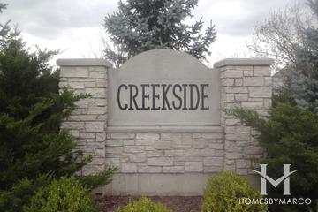 Creekside subdivision in Elgin, IL