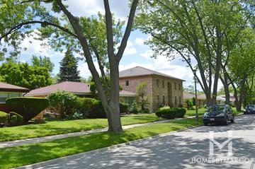 Highlands subdivision in Skokie, IL