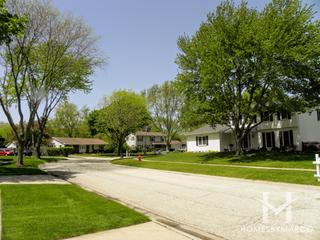 Huntington Hills subdivision in Algonquin, IL