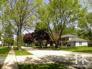 Huntington Hills subdivision in Algonquin, IL