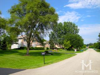 Indian Trails subdivision in Mundelein, IL