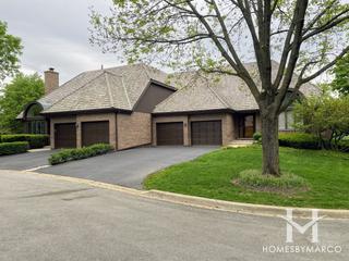 Ruth Lake Woods subdivision in Hinsdale, IL