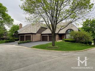 Ruth Lake Woods subdivision in Hinsdale, IL