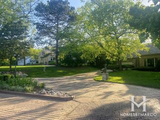 Steeplechase subdivision in Oak Brook, IL