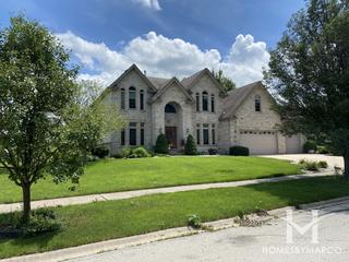 Indian Rock Trail subdivision in Orland Park, IL