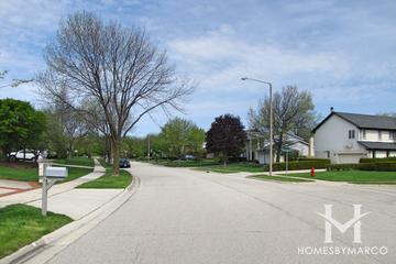 Highland Woods subdivision in Highland Park, IL