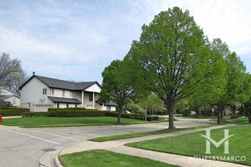 Highland Woods subdivision in Highland Park, IL