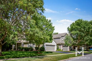 Townhomes of Winchester subdivision in Naperville, IL