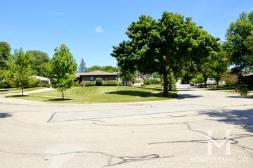 Plum Grove Manor subdivision in Palatine, IL