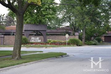 Villas Salceda subdivision in Northbrook, IL