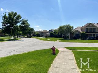 Pinehurst subdivision in Darien, IL