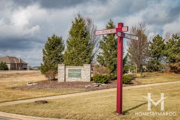 Sara Springs subdivision in Frankfort, IL