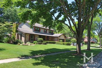 Butler Lake subdivision in Libertyville, IL