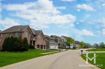 Photos of The Cove subdivision in Wauconda, IL