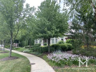 Sutton Place subdivision in Naperville, IL