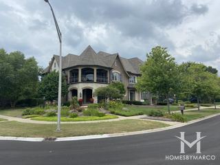 Sutton Place subdivision in Naperville, IL