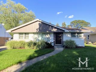 Centralwood subdivision in Mount Prospect, IL