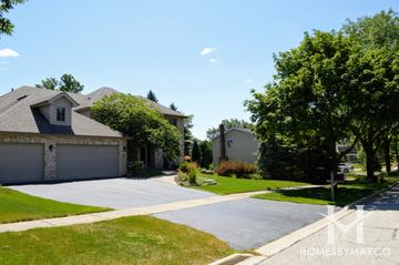 Fairview Pointe subdivision in Downers Grove, IL