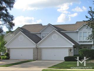 Hidden Pond subdivision in Crystal Lake, IL