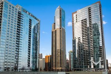 Regatta on Waterside building in the Loop neighborhood of Chicago, IL