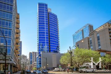 Superior 110 building in the River North neighborhood of Chicago, IL