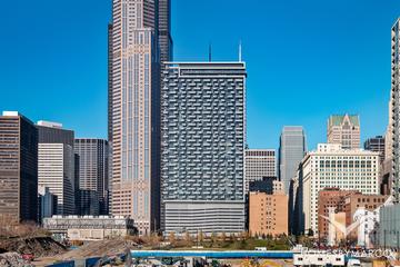 235 Van Buren Condos building in the Loop neighborhood of Chicago, IL