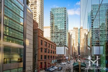 550 St. Clair building in the Streeterville neighborhood of Chicago, IL