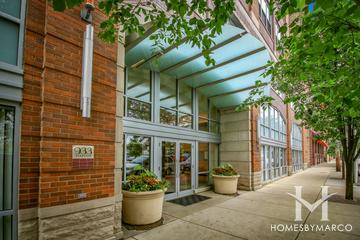 933 W. Van Buren building in the West Loop neighborhood of Chicago, IL