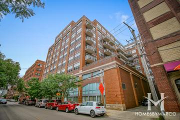 933 W. Van Buren building in the West Loop neighborhood of Chicago, IL