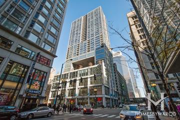 Joffrey Tower building in the Loop neighborhood of Chicago, IL