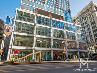 Joffrey Tower building in the Loop neighborhood of Chicago, IL