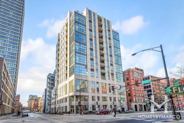 Superior at Lasalle building in the River North neighborhood of Chicago, IL