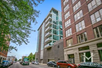 Zen Condos building in the West Loop neighborhood of Chicago, IL
