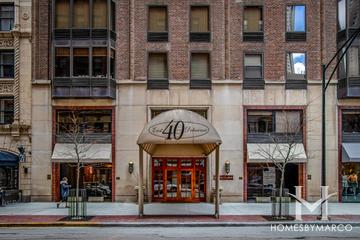 40 E. Delaware building in the Rush & Division neighborhood of Chicago, IL