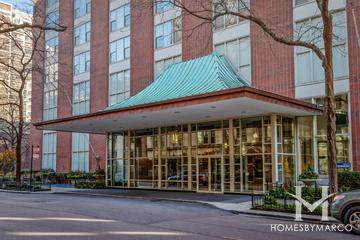 Ambassador House building in the Gold Coast neighborhood of Chicago, IL