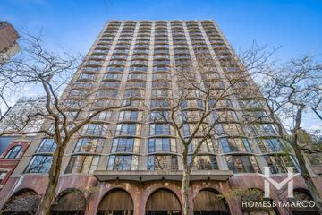 The Brownstone building in the Gold Coast neighborhood of Chicago, IL